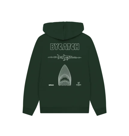 Rapanui x Shark Trust Bycatch Green Hoodie