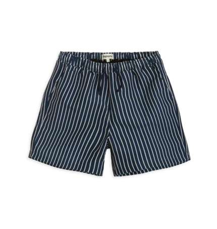 Men's Swim Midnight Blue StripesShorts