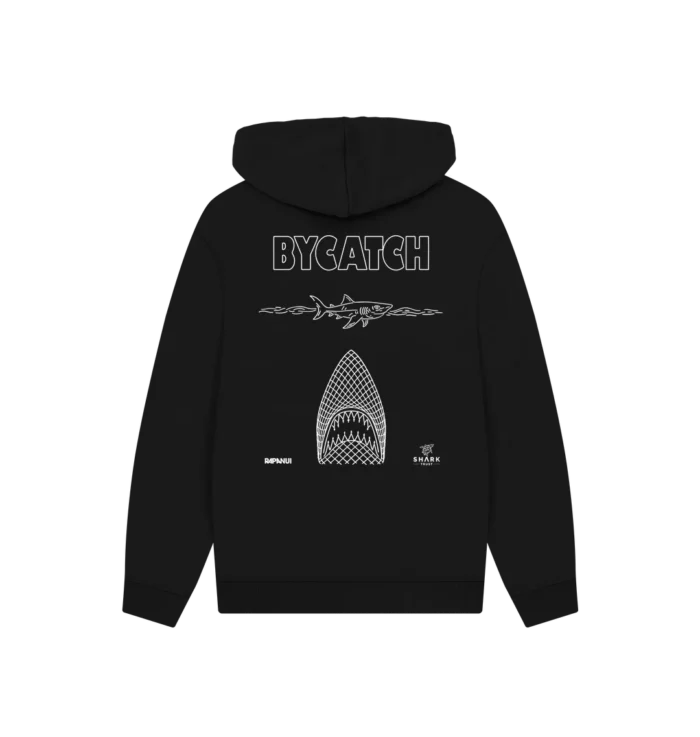Rapanui x Shark Trust Bycatch Black Hoodie