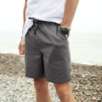 Men's Drawstring Slate Grey Shorts