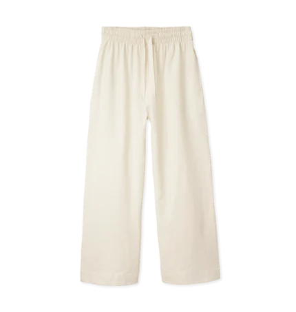Women's Cotton Wide Leg Trousers
