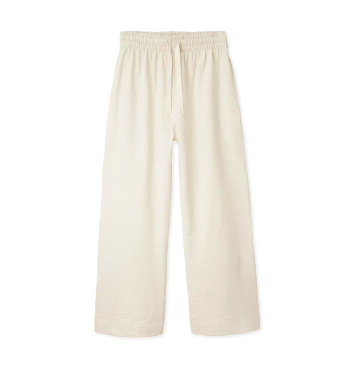 Women's Cotton Wide Leg Trousers