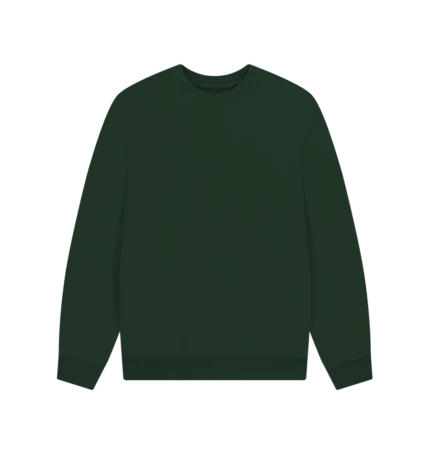 Men's Oversized Green Sweatshirt