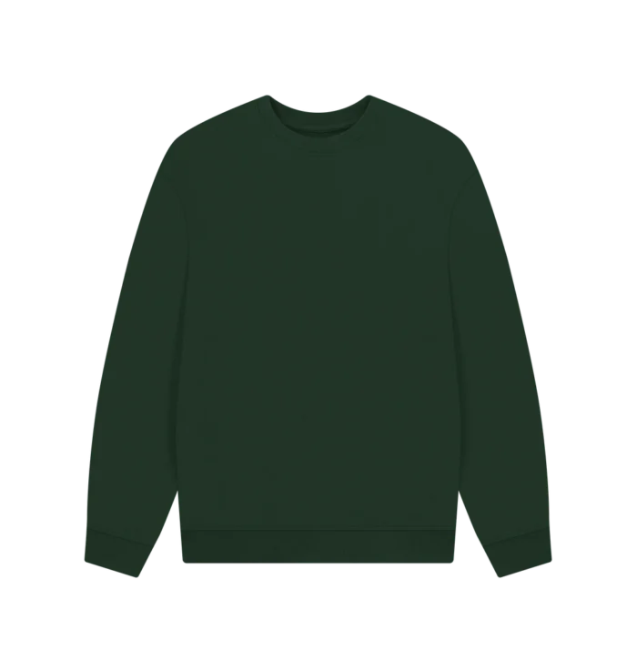 Men's Oversized Green Sweatshirt