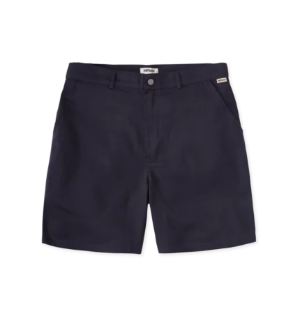 Men's Twill Black Shorts