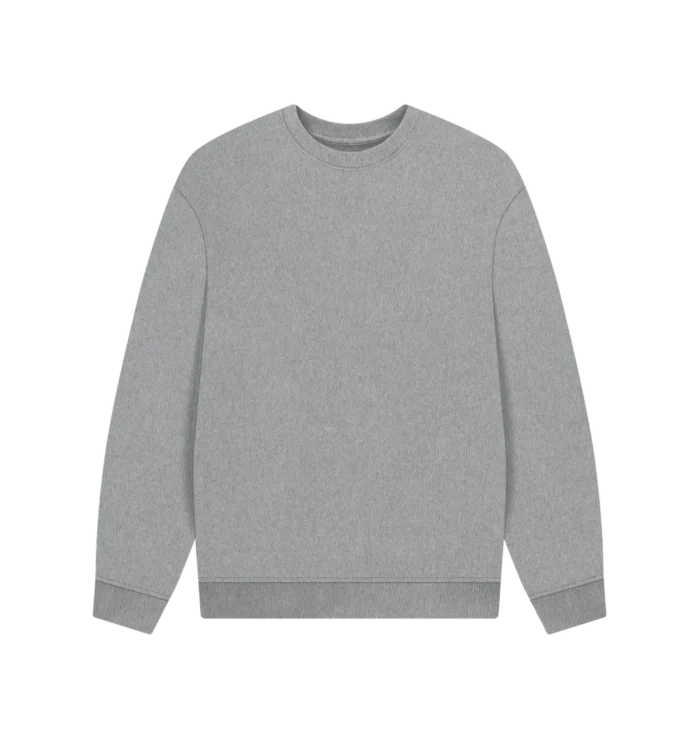 Men's Oversized Grey Sweatshirt