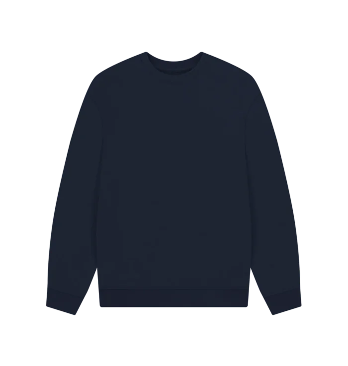 Men's Oversized dark blue Sweatshirt